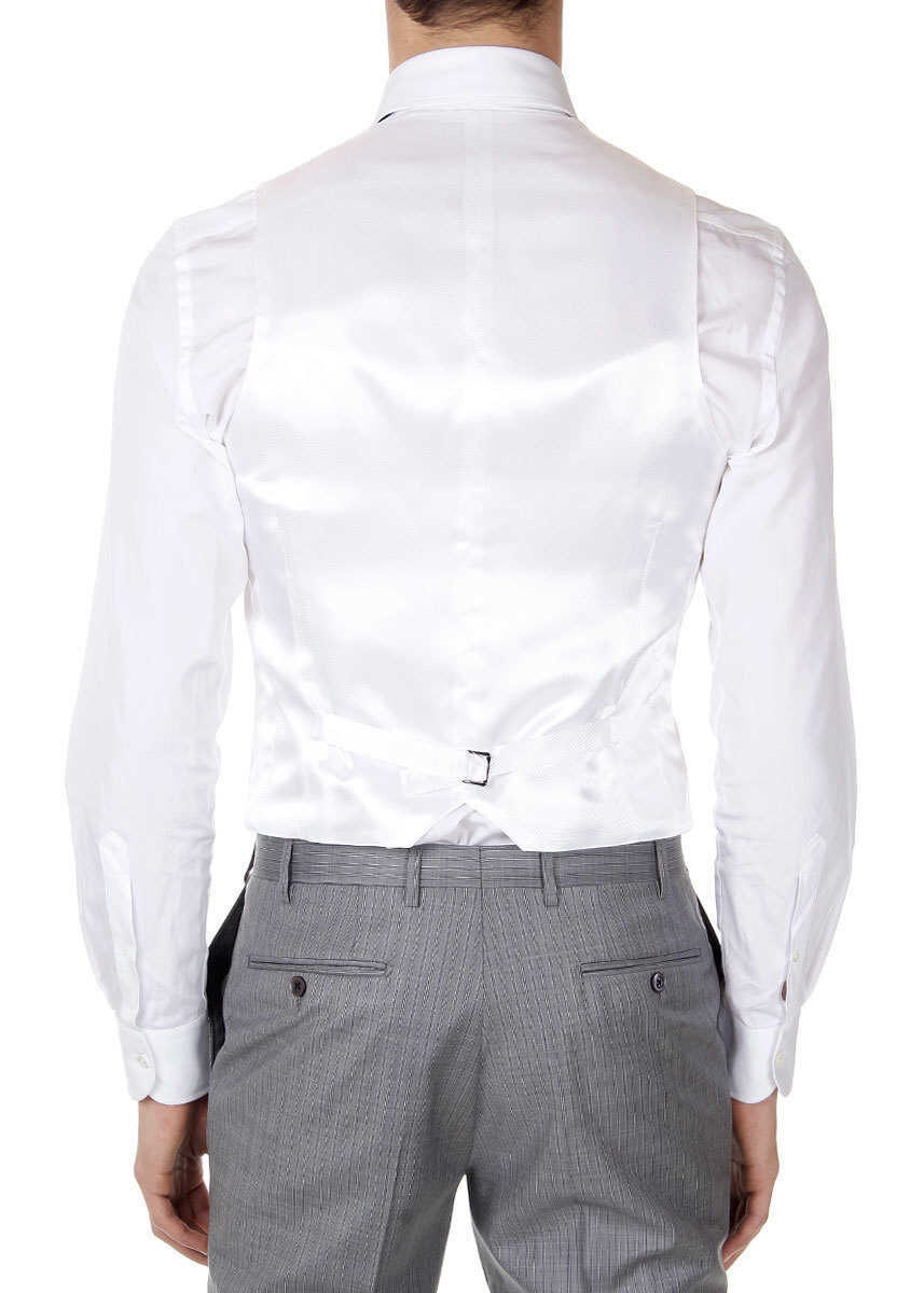 Veste costum CORNELIANI Virgin Wool Mixed Vest Gray Barbati (BM 8921807) 2