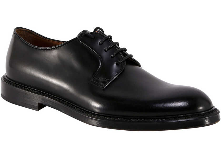 Pantofi eleganti Doucals Horse Black Barbati (BM 8924828) 3