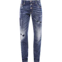 Blugi drepti Slim Jean Barbati