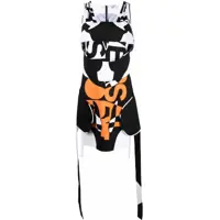 Rochii elegante Printed Dress Femei
