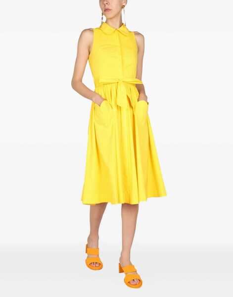 Rochii casual Moschino Heart Pockets Dress YELLOW Femei (BM 8931953) 2