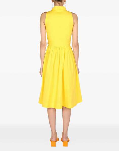 Rochii casual Moschino Heart Pockets Dress YELLOW Femei (BM 8931953) 3