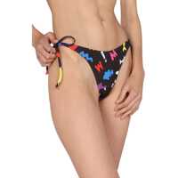 Bikini Moschino Dama - Bikini Moschino All Over Print Bikini Briefs BLACK Femei (BM 8932010) - B-mall.ro