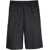Neil Barrett Pencil Striped Shorts With Drawstring Waist Black