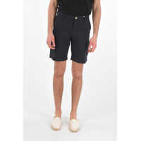 Pantaloni scurti Woolrich Cotton Cargo Shorts With Belt Loops