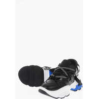 Sneakers Leather And Fabric The Giant Sneakers With Statement Sole Barbati
