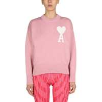 Pulovere casual "Coeur" Logo Inlay Jersey Femei