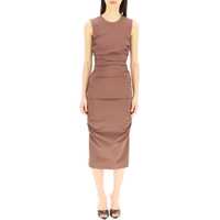 Rochii Ruched Jersey Midi Dress Femei