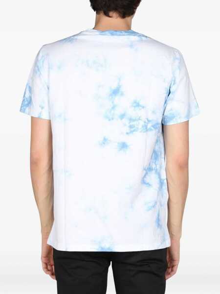 Tricouri Disclaimer Logo Print T-Shirt AZURE Barbati (BM 8936267) 3