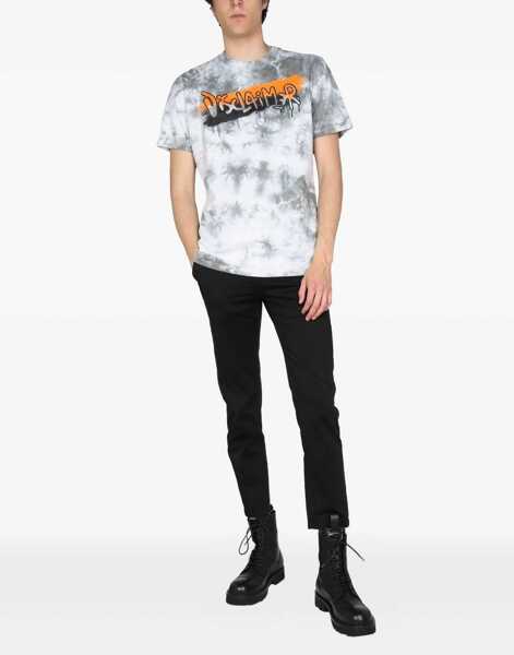 Tricouri Disclaimer Logo Print T-Shirt GREY Barbati (BM 8936270) 2
