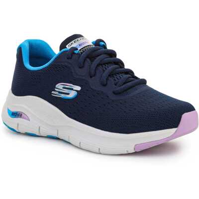 womens skechers navy