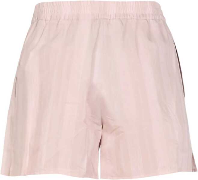 Pantaloni scurti Off-White Striped Pattern Shorts PINK Femei (BM 8938490) 3
