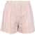 Off-White Striped Pattern Shorts PINK