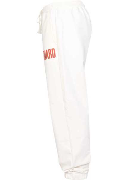 Treninguri HELMUT LANG Logo Print Jogging Pants WHITE Barbati (BM 8939309) 4