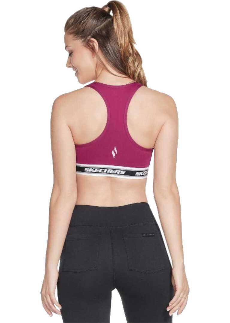 Sutiene SKECHERS Go Walk Jacquard Bra Purple Femei (BM 8941082) 2