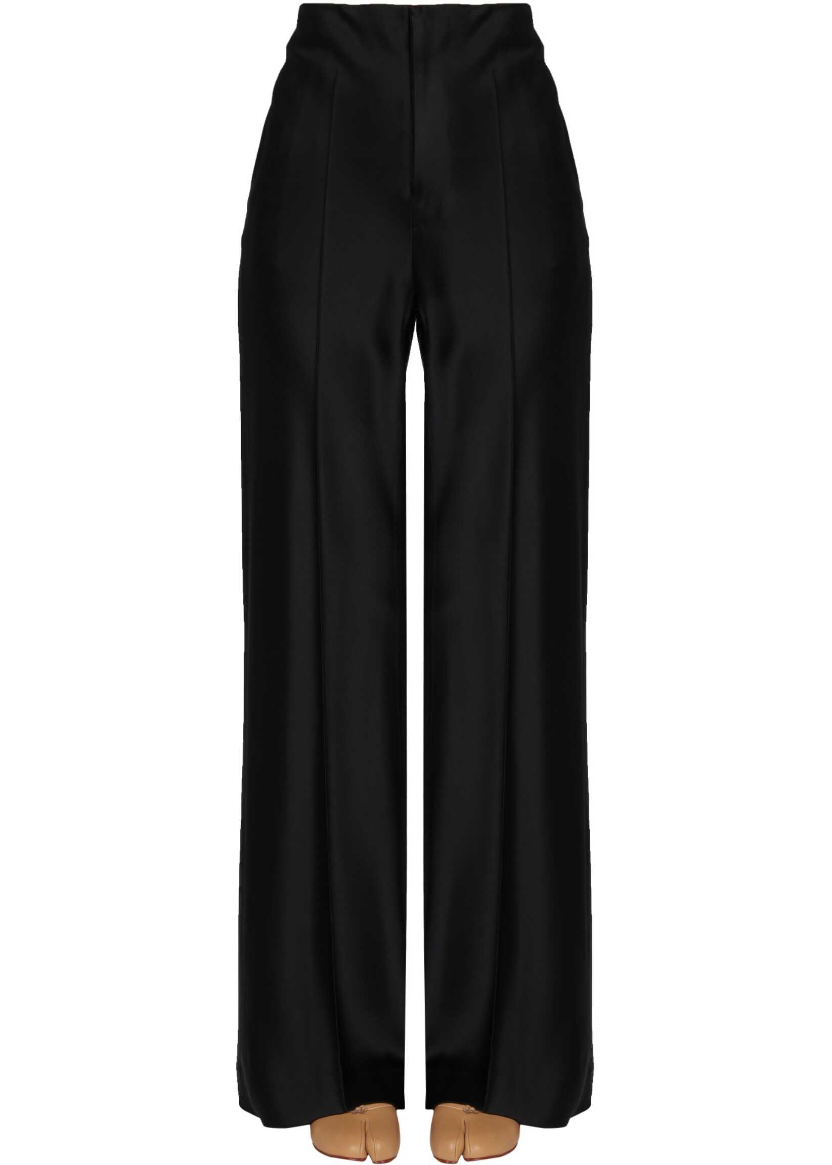 Maison Margiela Wide Leg Pants BLACK