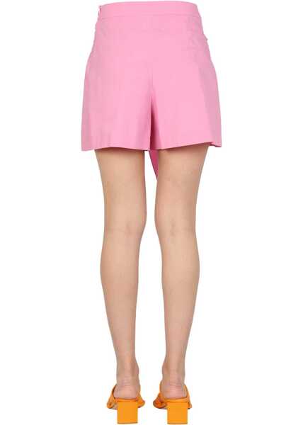 Pantaloni scurti LOVE Moschino Belted Waist Shorts PINK Femei (BM 8941343) 4