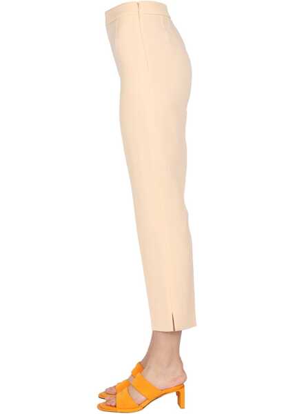 Pantaloni casual LOVE Moschino Cady Pants IVORY Femei (BM 8942144) 3