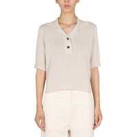 Tricouri Polo Cotton And Wool Polo Shirt Femei