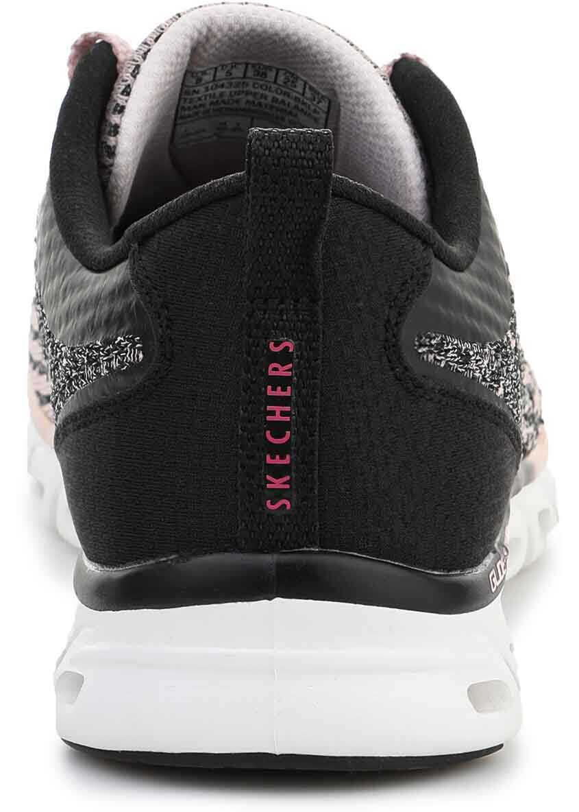 Pantofi fitness SKECHERS Glide Step Head Start 104325 - BKLP Pink/Black Femei (BM 8942186) 5