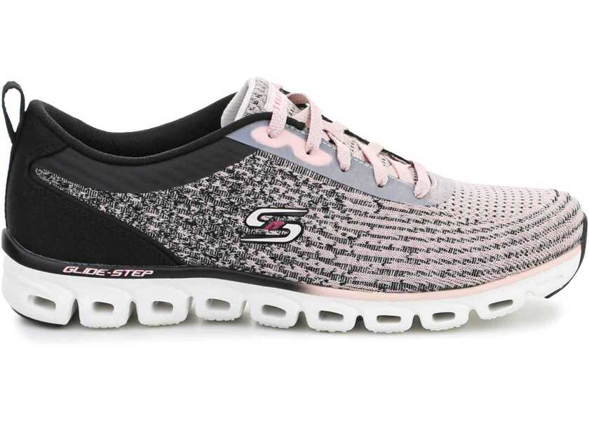 Pantofi fitness SKECHERS Glide Step Head Start 104325 - BKLP Pink/Black Femei (BM 8942186) 6