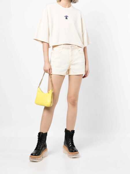 Pantaloni scurti Stella McCartney Denim Shorts YELLOW Femei (BM 8942501) 2