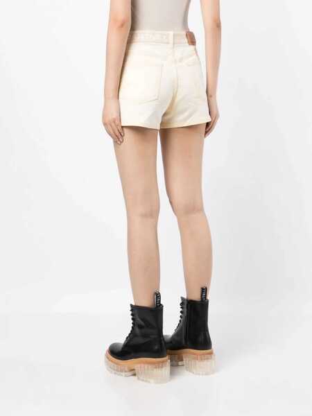 Pantaloni scurti Stella McCartney Denim Shorts YELLOW Femei (BM 8942501) 4