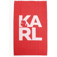 Prosoape de plaja Contrasting Logo Embroidered Beach Towel Femei