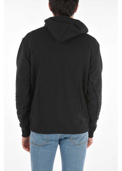 Bluze de trening Converse Printed Hoodie Sweatshirt Black Barbati (BM 8944157) 2