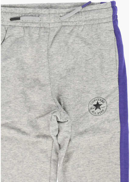 Pantaloni casual Converse All Star Chuck Taylor Logo Printed Jogger Gray Baieti (BM 8946383) 2