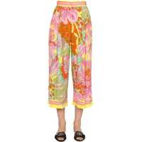 Pantaloni casual 60S Print Pants Femei