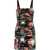 Dolce & Gabbana Rose Embroidery Short Dress MULTICOLOUR