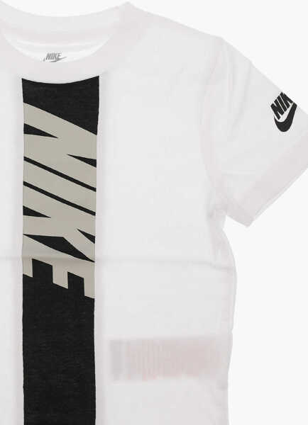Tricouri Nike Printed T-Shirt White Baieti (BM 8946737) 2
