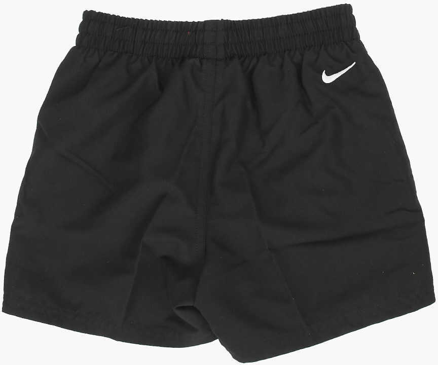 Bermude Nike Solid Color 2 Pockets Boxer Swimsuit With Drawstring Waist Black Baieti (BM 8946752) 3