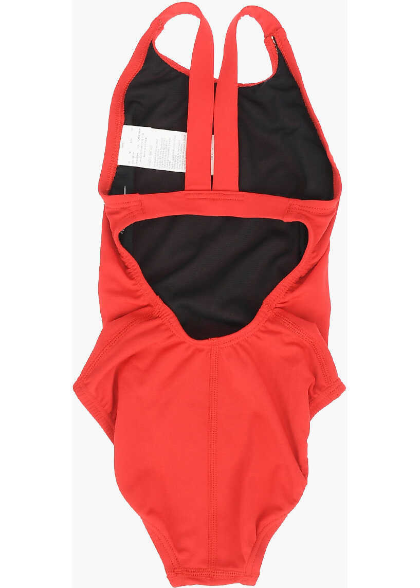 Costume de baie intregi Nike Solid Color Fastback One Piece Swimsuit Red Fete (BM 8946755) 3