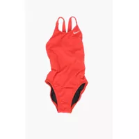 Costume de baie intregi Solid Color Fastback One Piece Swimsuit Fete