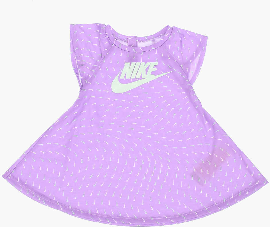 Rochii lungi Nike All Over Logo Dress Set Violet Fete (BM 8946773) 2