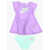 Nike All Over Logo Dress Set Violet