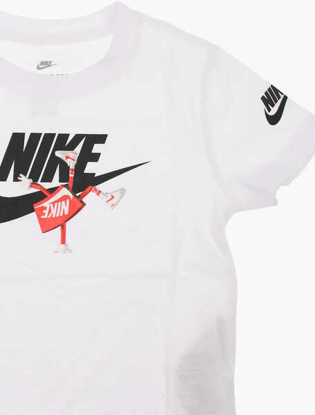 Tricouri Nike Printed T-Shirt White Baieti (BM 8947343) 2