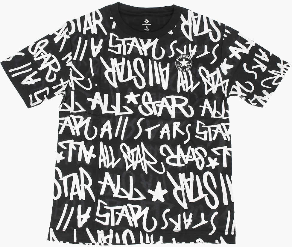 Converse All Star Chuck Taylor Printed T-Shirt Black & White