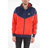 Jachete Two Tone Lightweight Windbreaker Jacket With Hood Barbati
