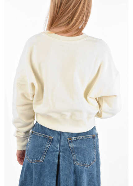 Bluze de trening Converse Embroidered Crewneck Sweatshirt White Femei (BM 8947358) 2