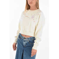 Bluze de trening Embroidered Crewneck Sweatshirt Femei