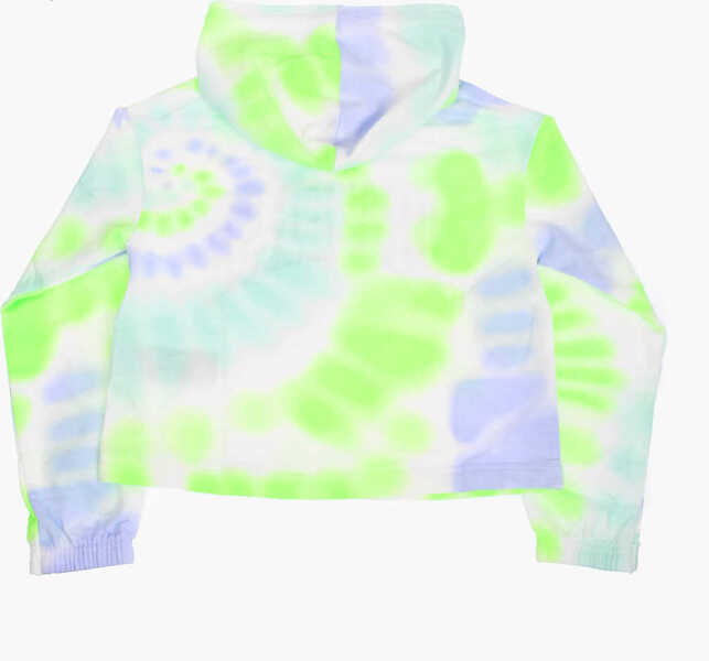 Bluze de trening Converse Tie-Dye Effect Hoodie Green Baieti (BM 8947505) 3