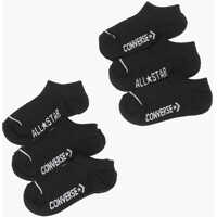Sosete Contrasting Logo Solid Color Wordmark No Show 6 Pairs Of Soc Fete