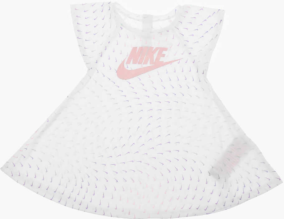 Rochii lungi Nike All Over Logo Dress Set White Fete (BM 8947538) 3