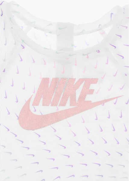Rochii lungi Nike All Over Logo Dress Set White Fete (BM 8947538) 4