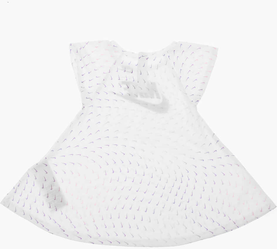 Rochii lungi Nike All Over Logo Dress Set White Fete (BM 8947538) 5