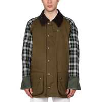 Sacouri office Tartan Motif Reversible Jacket Barbati
