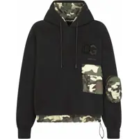 Hanorace Sweatshirt With Camo Details Barbati